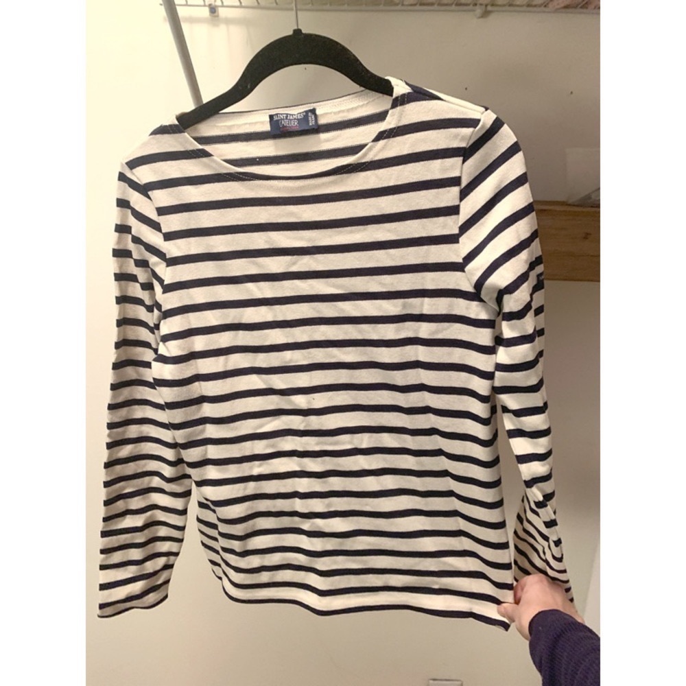 Saint James L’Atelier Authentic Striped Jersey